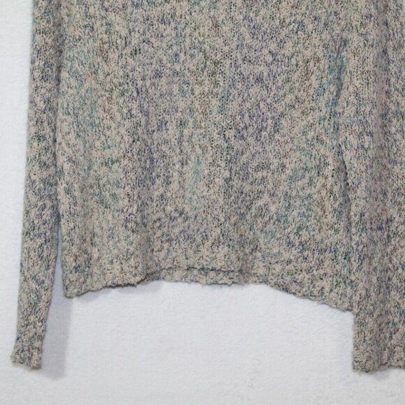 Y2K style One Step Up womens sweater size M marled knit slight crop boxy fit - Picture 4 of 9